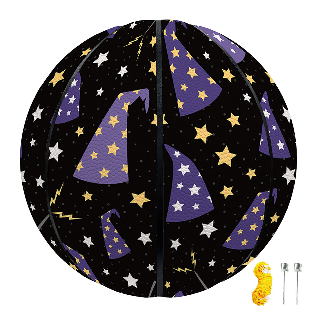 Wizard Hat Pattern Print Basketball