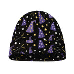 Wizard Hat Pattern Print Beanie