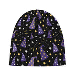 Wizard Hat Pattern Print Beanie