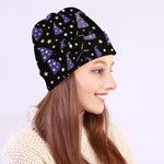 Wizard Hat Pattern Print Beanie