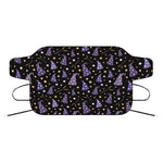 Wizard Hat Pattern Print Car Windshield Snow Cover