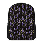 Wizard Hat Pattern Print Casual Backpack