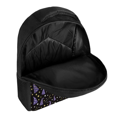 Wizard Hat Pattern Print Casual Backpack