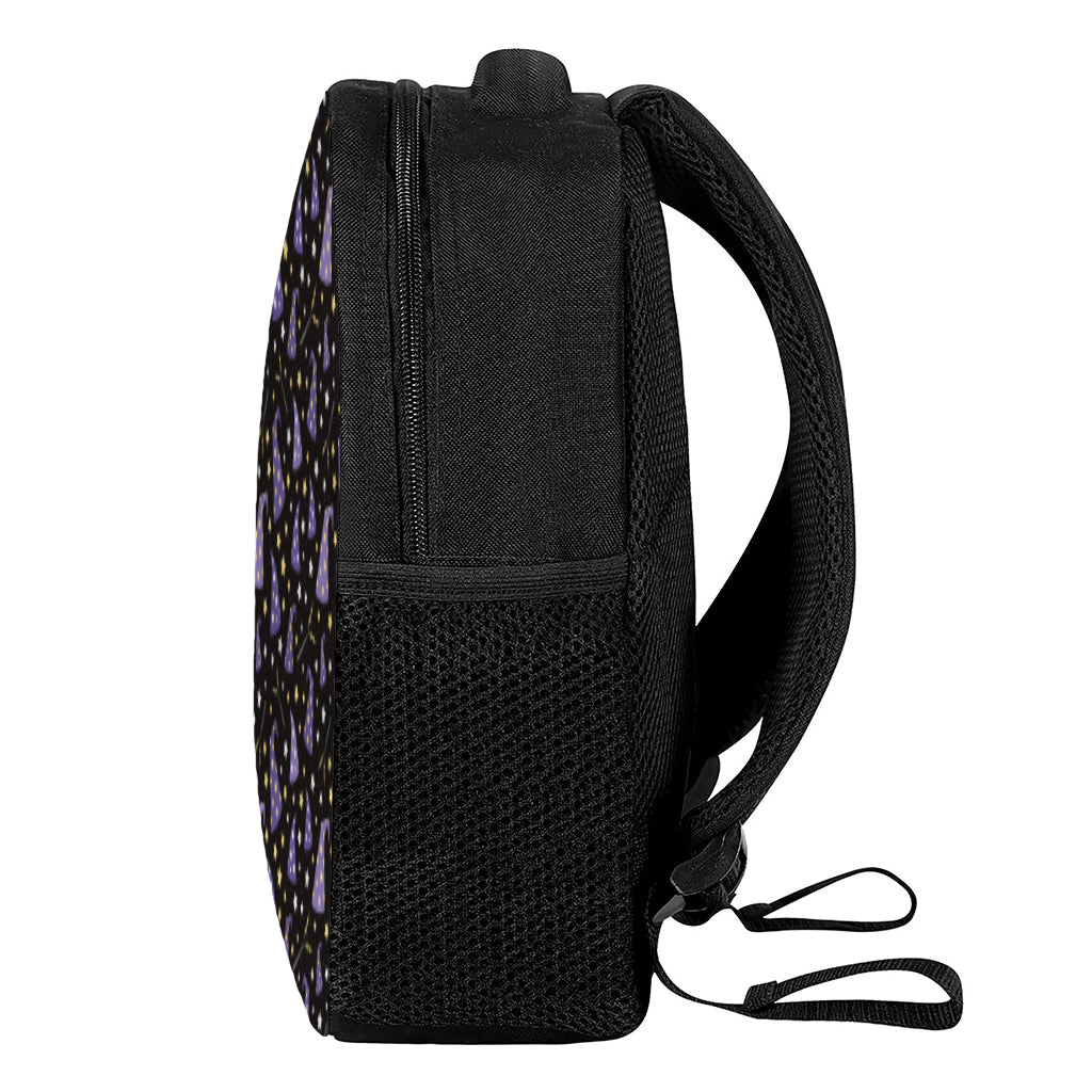 Wizard Hat Pattern Print Casual Backpack