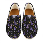 Wizard Hat Pattern Print Casual Shoes