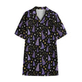 Wizard Hat Pattern Print Cotton Hawaiian Shirt