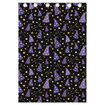 Wizard Hat Pattern Print Curtain