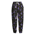 Wizard Hat Pattern Print Fleece Lined Knit Pants
