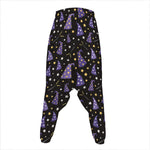 Wizard Hat Pattern Print Hammer Pants