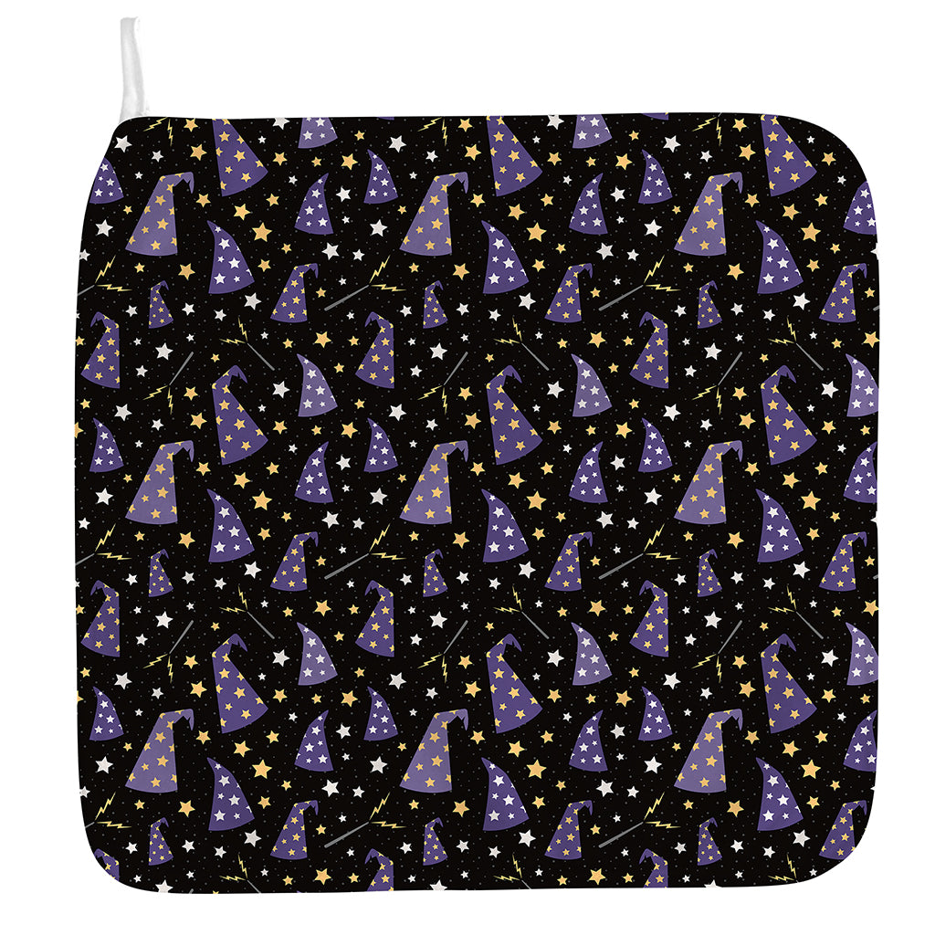 Wizard Hat Pattern Print Hand Towel
