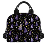 Wizard Hat Pattern Print Insulated Lunch Bag