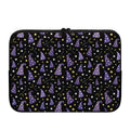 Wizard Hat Pattern Print Laptop Sleeve