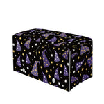 Wizard Hat Pattern Print Leather Tissue Box Cover