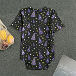 Wizard Hat Pattern Print Men's Bodysuit