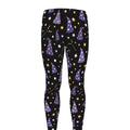 Wizard Hat Pattern Print Men's Leggings