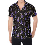 Wizard Hat Pattern Print Men's Shirt
