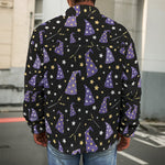 Wizard Hat Pattern Print Men's Shirt Jacket