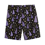 Wizard Hat Pattern Print Men's Sports Shorts