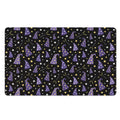 Wizard Hat Pattern Print Polyester Doormat