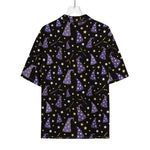 Wizard Hat Pattern Print Rayon Hawaiian Shirt