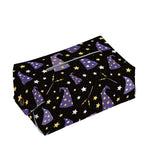Wizard Hat Pattern Print Rectangle Tissue Box Cover