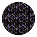 Wizard Hat Pattern Print Round Floor Mat