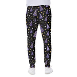 Wizard Hat Pattern Print Scuba Joggers