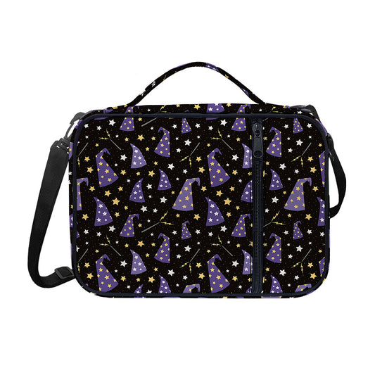 Wizard Hat Pattern Print Shoulder Strap Bible Bag