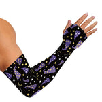 Wizard Hat Pattern Print Sun Protection Arm Sleeves