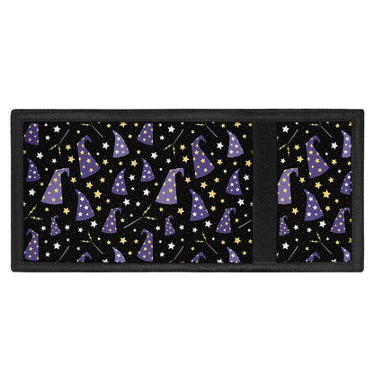 Wizard Hat Pattern Print Trifold Wallet