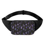 Wizard Hat Pattern Print Waist Bag