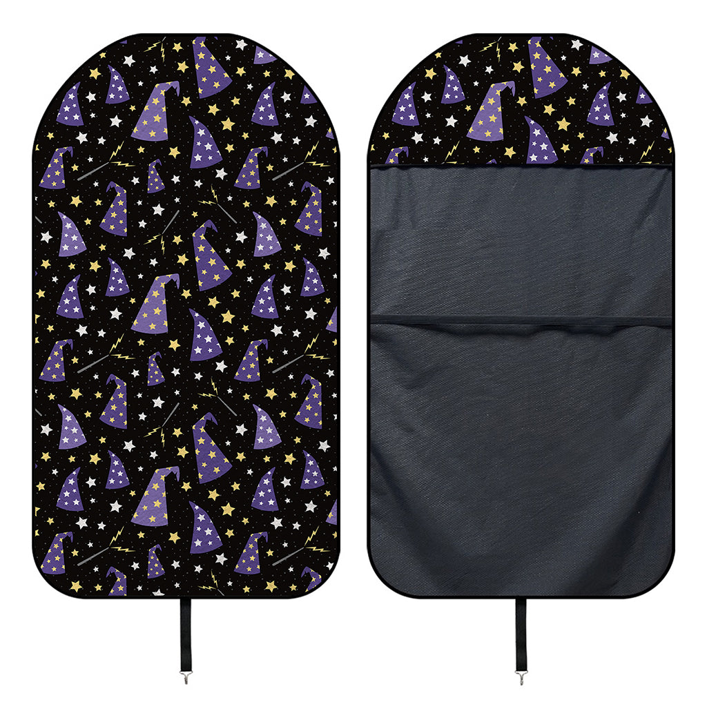 Wizard Hat Pattern Print Waterproof Car Seat Cover