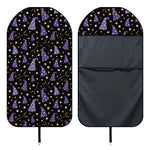 Wizard Hat Pattern Print Waterproof Car Seat Cover