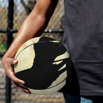 Wolf Howling At The Full Moon Print Basketball