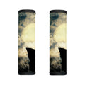 Wolf Howling At The Full Moon Print Handle Covers