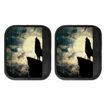 Wolf Howling At The Full Moon Print Handle Covers