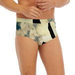 Wolf Howling At The Full Moon Print Men's Briefs
