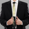 Wolf Howling At The Full Moon Print Necktie