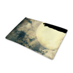 Wolf Howling At The Full Moon Print Pet Cooling Mat Cover