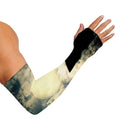 Wolf Howling At The Full Moon Print Sun Protection Arm Sleeves