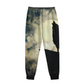 Wolf Howling At The Full Moon Print Sweatpants
