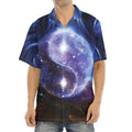 Woman Space Yin Yang Painting Print Aloha Shirt
