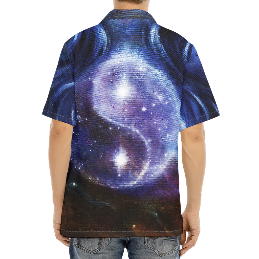 Woman Space Yin Yang Painting Print Aloha Shirt