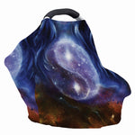 Woman Space Yin Yang Painting Print Baby Seat Cover