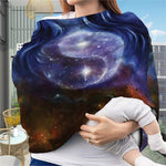 Woman Space Yin Yang Painting Print Baby Seat Cover