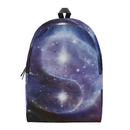Woman Space Yin Yang Painting Print Backpack