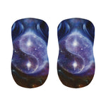 Woman Space Yin Yang Painting Print Bar Stool Covers