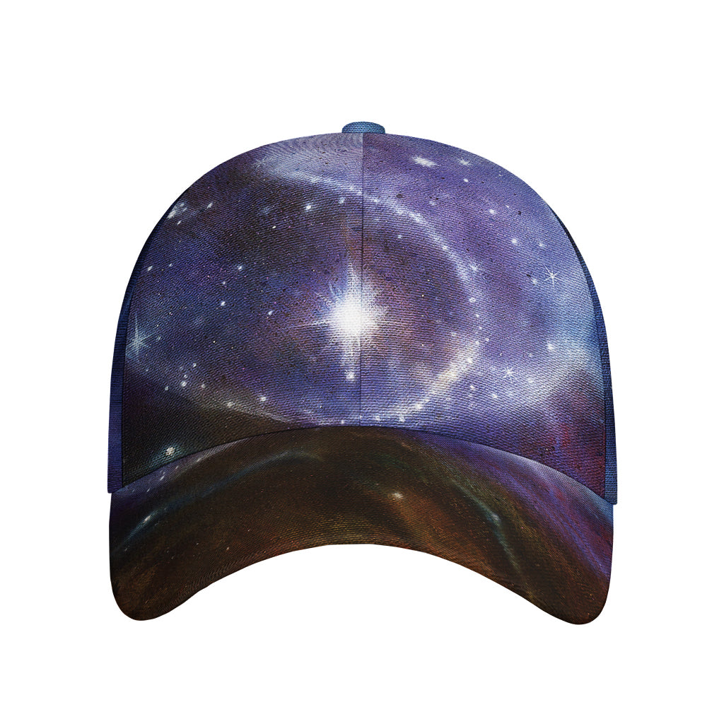 Woman Space Yin Yang Painting Print Baseball Cap
