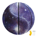 Woman Space Yin Yang Painting Print Basketball