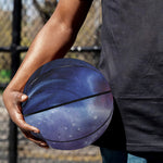 Woman Space Yin Yang Painting Print Basketball